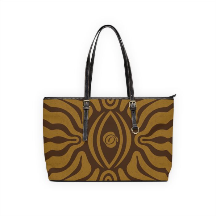 Boho PU Leather Shoulder Bag | Ethnic Chic Tote, Stylish Handbag for Everyday Use, Gift for Her, Festival Accessory, Travel Bag - Image 5