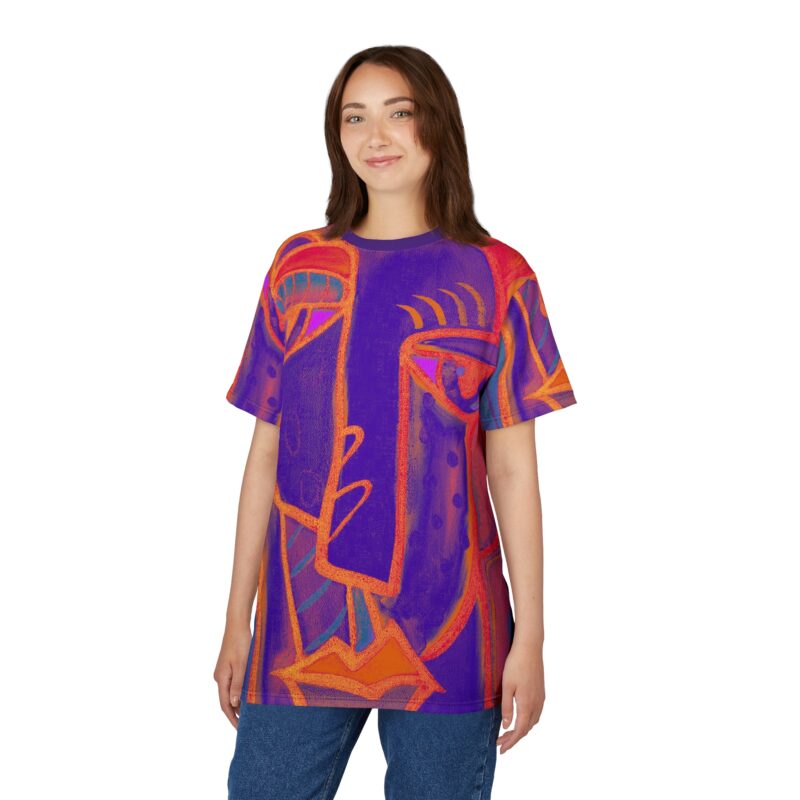 Artistic Unisex Tee - Vibrant Abstract Design, Unique Fashion, Gift for Art Lovers, Casual Wear, Festival Outfit, Statement Piece