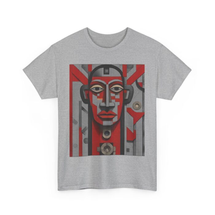 Artistic Unisex Heavy Cotton Tee - Graphic T-Shirt for Art Lovers, Gift for Him, Gift for Her, Casual Wear, Unique Design, Statement Piece - Image 6