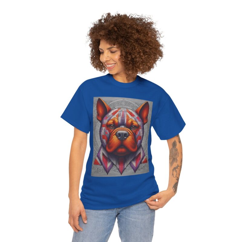 Colorful Dog Art Unisex Tee, Pet Lover Gift, Unique Animal Shirt, Animal Lover Apparel, Fun Graphic Tee
