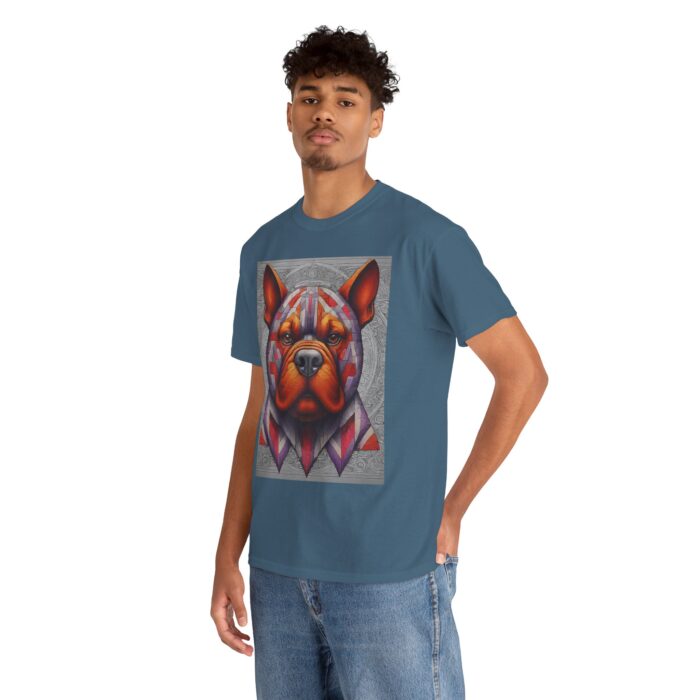 Colorful Dog Art Unisex Tee, Pet Lover Gift, Unique Animal Shirt, Animal Lover Apparel, Fun Graphic Tee - Image 15
