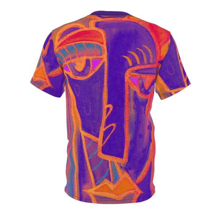 Artistic Unisex Tee - Vibrant Abstract Design, Unique Fashion, Gift for Art Lovers, Casual Wear, Festival Outfit, Statement Piece - Image 3