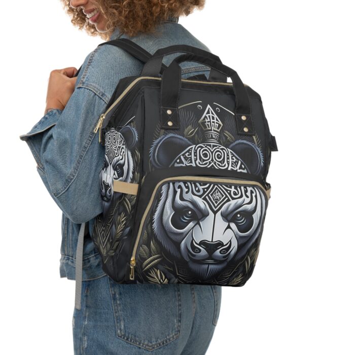 Stylish Panda Diaper Backpack, Baby Bag, Travel Backpack, Multifunctional Baby Backpack, Stylish Diaper Bag, Parent Organizer - Image 6