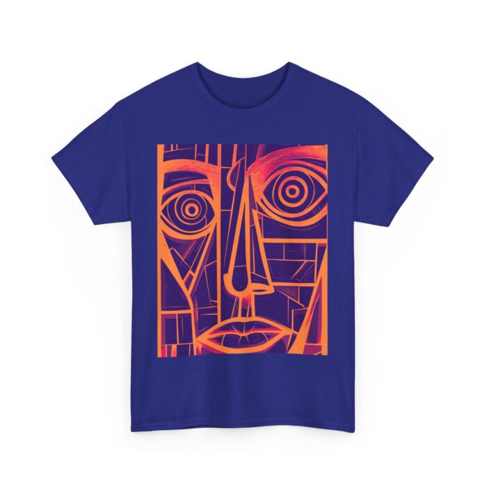 Abstract Face Unisex Tee, Casual Wear, Art Lover's Gift, Birthday Present, Graphic Tee, Home Decor - Image 11