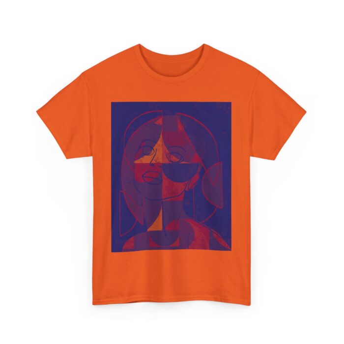 Artistic Unisex Heavy Cotton Tee - Stylish Statement Shirt for Art Lovers, Cool Graphic Tee, Gift for Him/Her, Casual Wear, Unique Design - Image 8