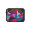 Colorful Abstract Laptop Sleeve, Artistic Sleeve for MacBook, Vibrant Laptop Bag, Unique Tech Accessory, Gift for Students & Creative Professionals - Image 4