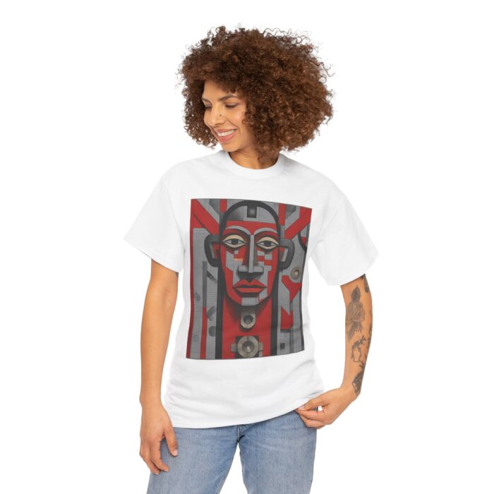 Artistic Unisex Heavy Cotton Tee - Graphic T-Shirt for Art Lovers, Gift for Him, Gift for Her, Casual Wear, Unique Design, Statement Piece - Image 3