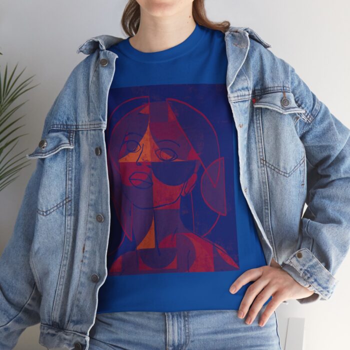 Artistic Unisex Heavy Cotton Tee - Stylish Statement Shirt for Art Lovers, Cool Graphic Tee, Gift for Him/Her, Casual Wear, Unique Design - Image 16