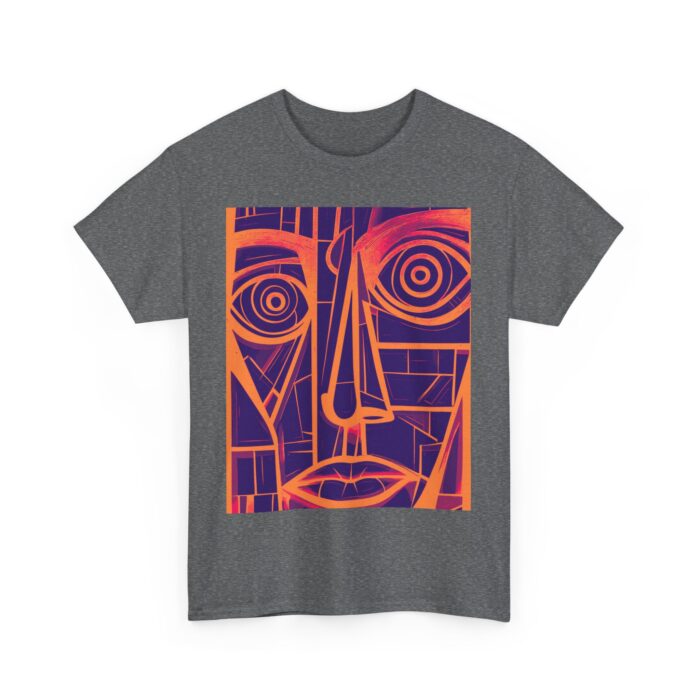 Abstract Face Unisex Tee, Casual Wear, Art Lover's Gift, Birthday Present, Graphic Tee, Home Decor - Image 9