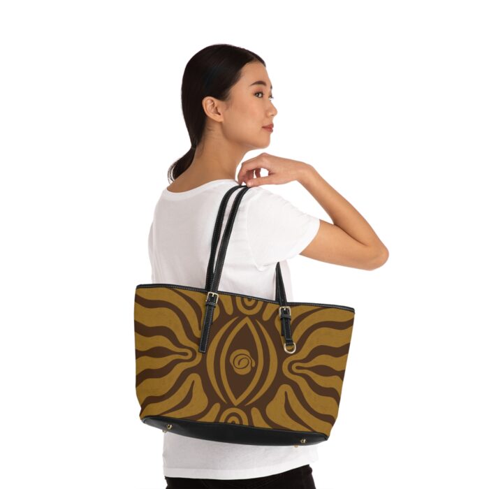 Boho PU Leather Shoulder Bag | Ethnic Chic Tote, Stylish Handbag for Everyday Use, Gift for Her, Festival Accessory, Travel Bag - Image 8