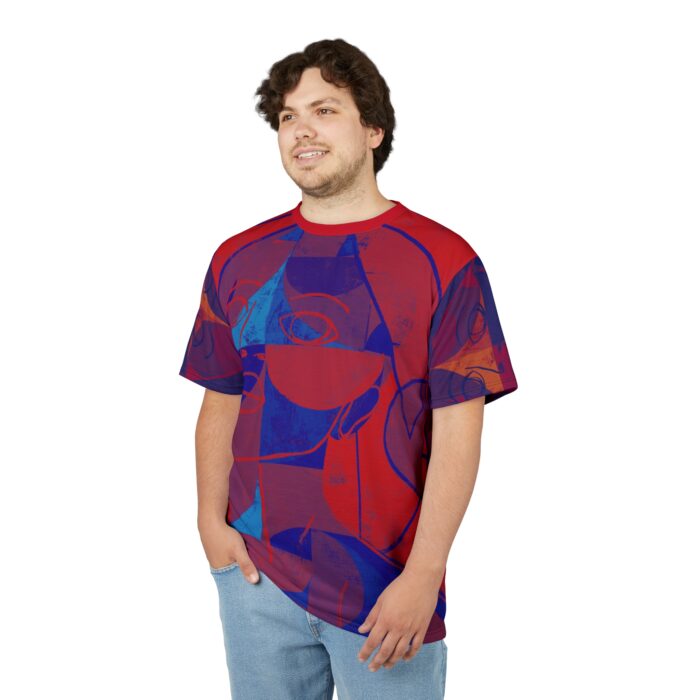 Vibrant Art Tee, Unisex Graphic T-Shirt, Artistic Expression Shirt, Unique Casual Wear, Statement Piece for Creative Souls - Image 6