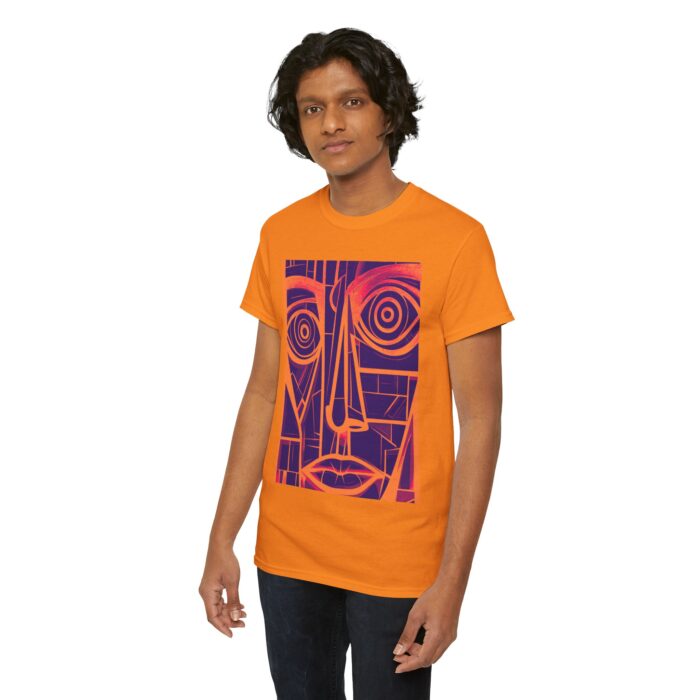Abstract Face Unisex Tee, Casual Wear, Art Lover's Gift, Birthday Present, Graphic Tee, Home Decor - Image 8