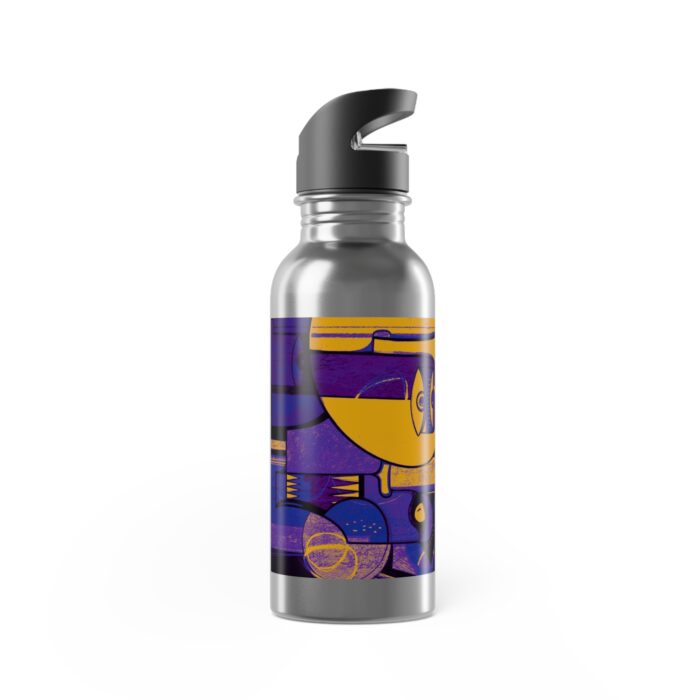 Vibrant Stainless Steel Water Bottle, Artistic Travel Flask, Eco-Friendly Hydration Gift, Unique Drinkware - Image 3