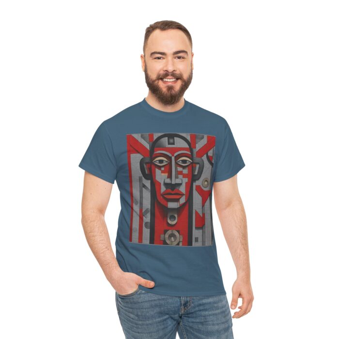Artistic Unisex Heavy Cotton Tee - Graphic T-Shirt for Art Lovers, Gift for Him, Gift for Her, Casual Wear, Unique Design, Statement Piece - Image 13