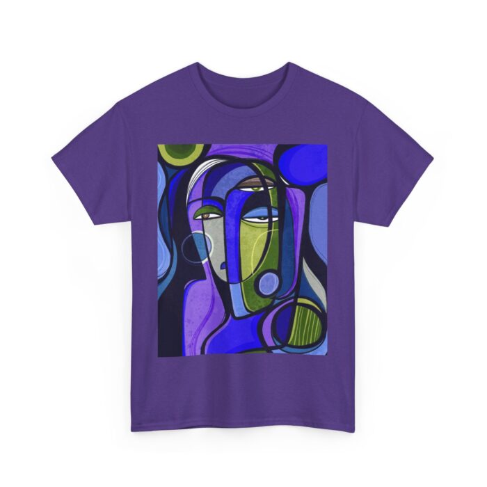 Artistic Unisex Cotton Tee - Unique Graphic Shirt, Casual Wear, Gift for Art Lovers, Trendy Summer Top, Birthday Present - Image 16