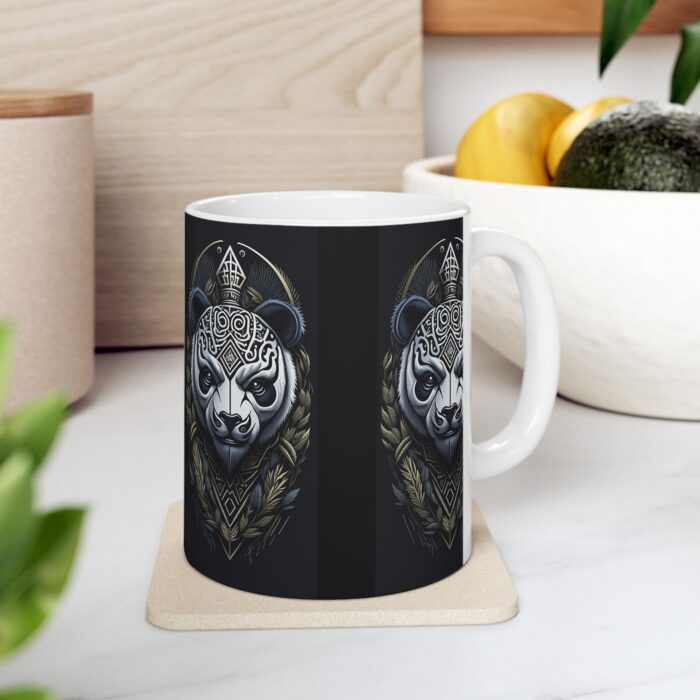 Artistic Panda Mug, Unique Ceramic Mug, Gift for Animal Lovers, Home Decor, Coffee Lover's Gift, Perfect for Birthdays, Relaxation - Image 9