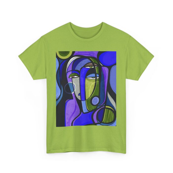 Artistic Unisex Cotton Tee - Unique Graphic Shirt, Casual Wear, Gift for Art Lovers, Trendy Summer Top, Birthday Present - Image 7