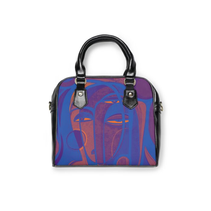 Artistic Shoulder Handbag, Trendy Tote Bag, Everyday Purse, Unique Gift for Her, Statement Bag, Fashion Accessory - Image 3