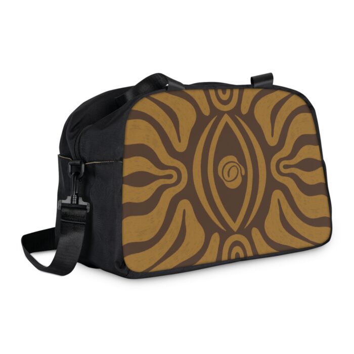Stylish Fitness Handbag with Unique Tribal Design, Gym Bag, Workout Tote, Travel Organizer, Perfect Gift for Fitness Enthusiasts - Image 3