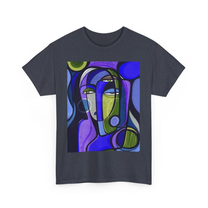 Artistic Unisex Cotton Tee - Unique Graphic Shirt, Casual Wear, Gift for Art Lovers, Trendy Summer Top, Birthday Present - Image 14