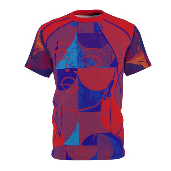 Vibrant Art Tee, Unisex Graphic T-Shirt, Artistic Expression Shirt, Unique Casual Wear, Statement Piece for Creative Souls - Image 2