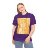 Artistic Unisex Cotton Tee, Abstract Design Shirt, Casual Wear, Gift for Art Lovers, Everyday Style, Unique Fashion Statement