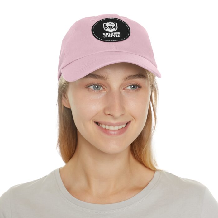 Stylish Dad Hat with Leather Patch, Trendy Baseball Cap, Casual Gift for Father's Day, Summer Accessory, Cool Everyday Wear - Image 18
