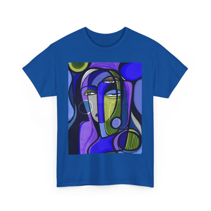 Artistic Unisex Cotton Tee - Unique Graphic Shirt, Casual Wear, Gift for Art Lovers, Trendy Summer Top, Birthday Present - Image 12