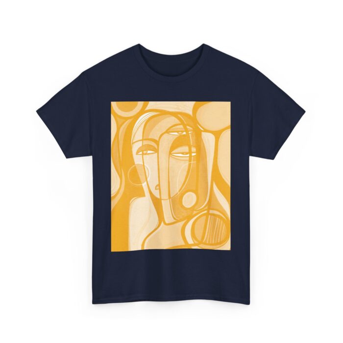 Artistic Unisex Cotton Tee, Abstract Design Shirt, Casual Wear, Gift for Art Lovers, Everyday Style, Unique Fashion Statement - Image 4