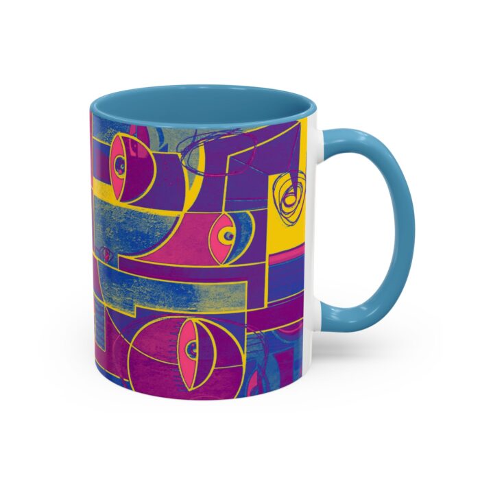 Vibrant Art Coffee Mug - Colorful Ceramic Cup for Home/Office, Unique Gift for Coffee Lovers, Art Enthusiasts, Birthdays, Holidays - Image 7