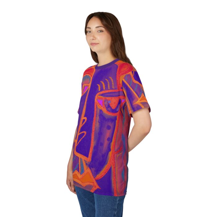 Artistic Unisex Tee - Vibrant Abstract Design, Unique Fashion, Gift for Art Lovers, Casual Wear, Festival Outfit, Statement Piece - Image 6