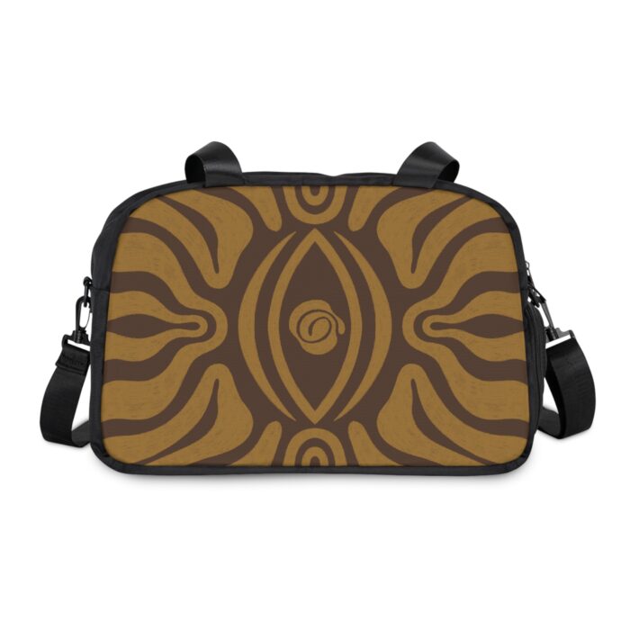 Stylish Fitness Handbag with Unique Tribal Design, Gym Bag, Workout Tote, Travel Organizer, Perfect Gift for Fitness Enthusiasts - Image 2