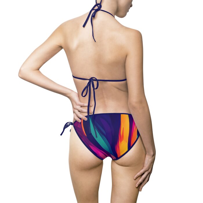 Vibrant Women's Bikini Swimsuit - Colorful Summer Swimwear - Image 3