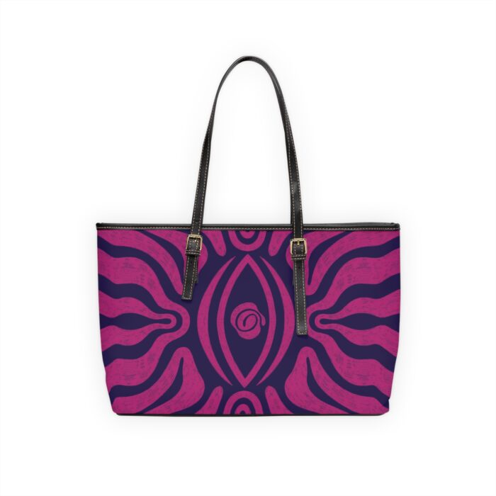 Bohemian PU Leather Shoulder Bag, Stylish Tote, Casual Purse, Vibrant Handbag, Gifts for Her, Trendy Everyday Bag - Image 3