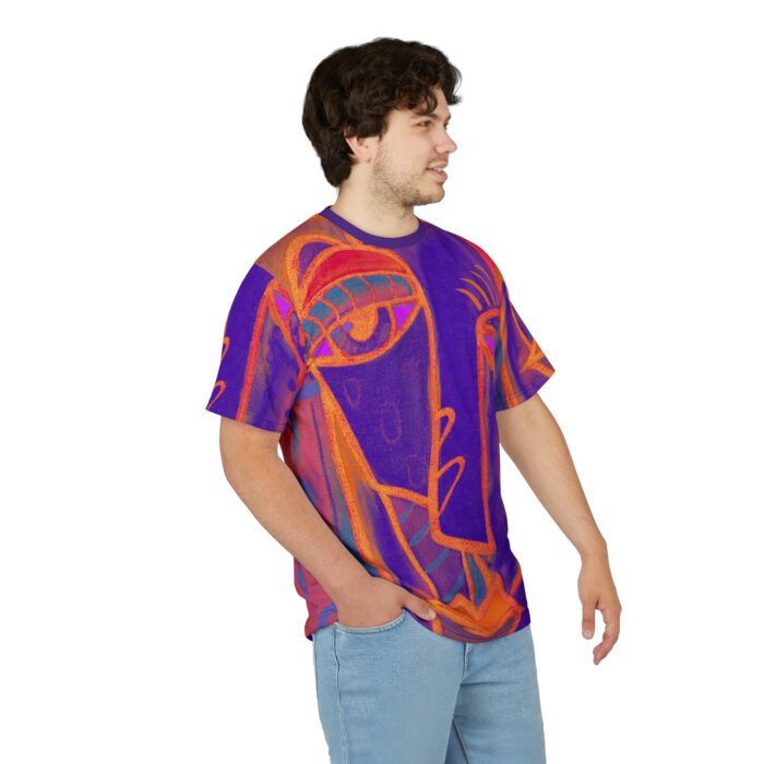 Artistic Unisex Tee - Vibrant Abstract Design, Unique Fashion, Gift for Art Lovers, Casual Wear, Festival Outfit, Statement Piece - Image 7