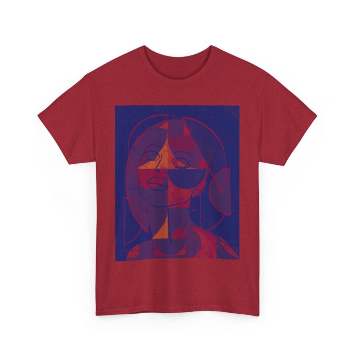 Artistic Unisex Heavy Cotton Tee - Stylish Statement Shirt for Art Lovers, Cool Graphic Tee, Gift for Him/Her, Casual Wear, Unique Design - Image 19