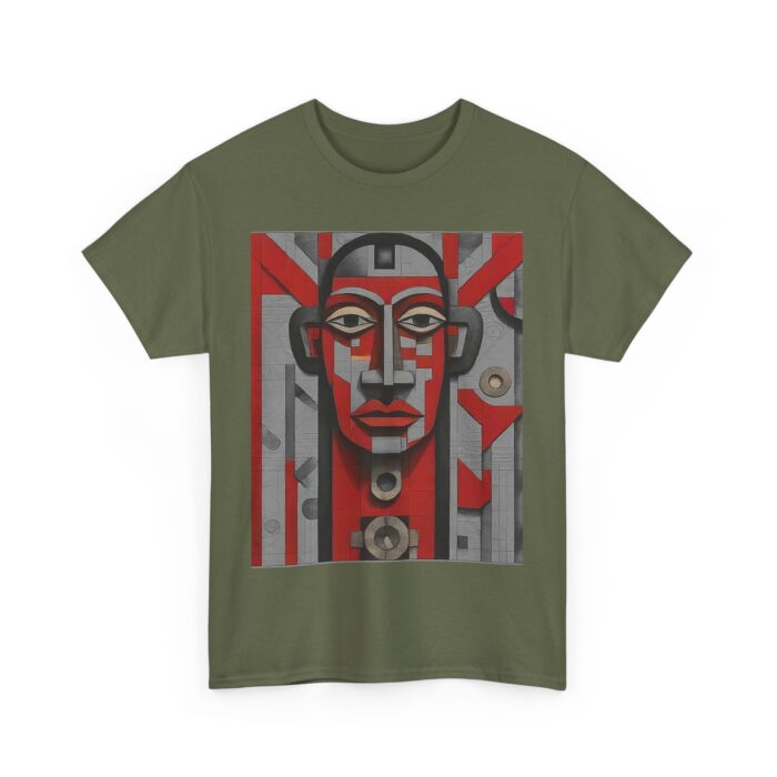 Artistic Unisex Heavy Cotton Tee - Graphic T-Shirt for Art Lovers, Gift for Him, Gift for Her, Casual Wear, Unique Design, Statement Piece - Image 8