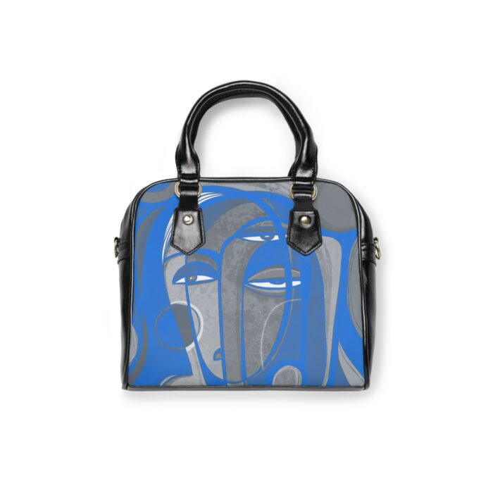 Stylish Shoulder Handbag - Modern Art Design, Chic Tote for Daily Use, Unique Gifts for Her, Fashion Statement Bag, Art Lover's Accessory - Image 3