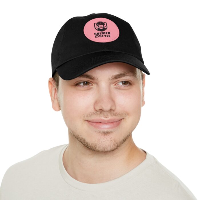 Stylish Dad Hat with Leather Patch, Trendy Baseball Cap, Casual Gift for Father's Day, Summer Accessory, Cool Everyday Wear - Image 12
