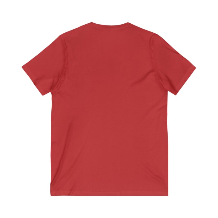 Stylish V-Neck Tee with Abstract Design, Trendy Art Shirt, Gift for Art Lovers, Casual Wear, Unique Fashion Piece - Image 8