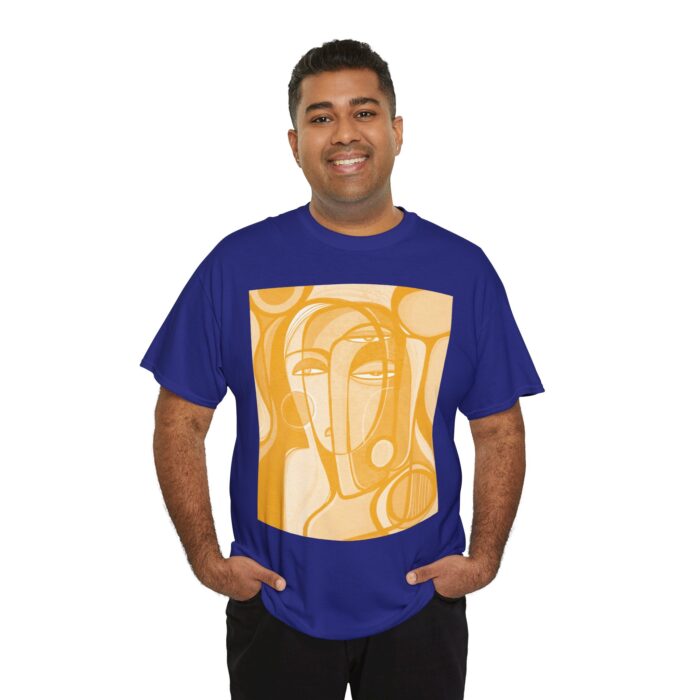 Artistic Unisex Cotton Tee, Abstract Design Shirt, Casual Wear, Gift for Art Lovers, Everyday Style, Unique Fashion Statement - Image 9