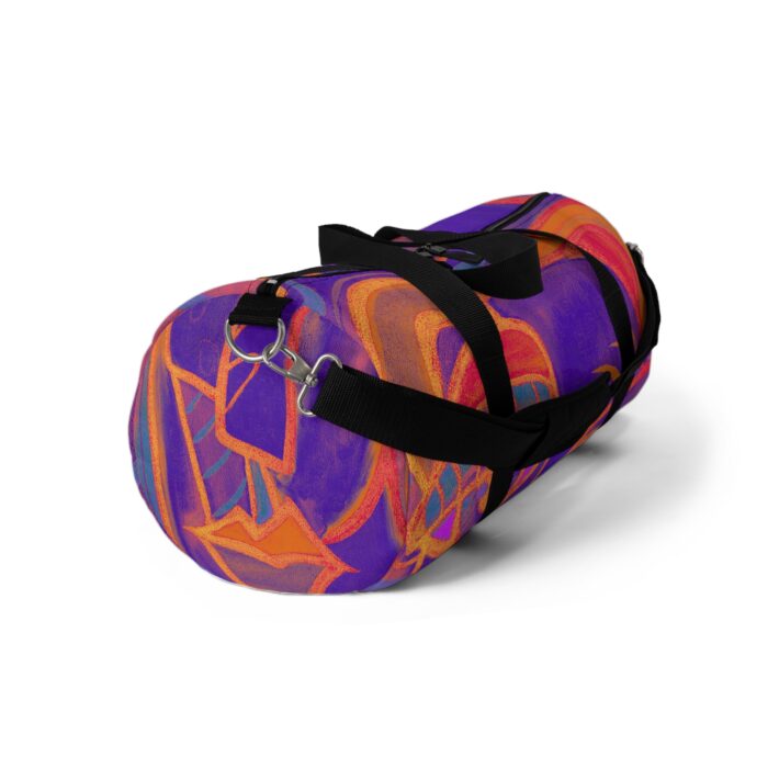 Colorful Art Duffel Bag - Stylish Gym Bag, Weekend Travel Tote, Unique Sports Luggage, Vibrant Workout Accessory, Eye-Catching Carryall - Image 4
